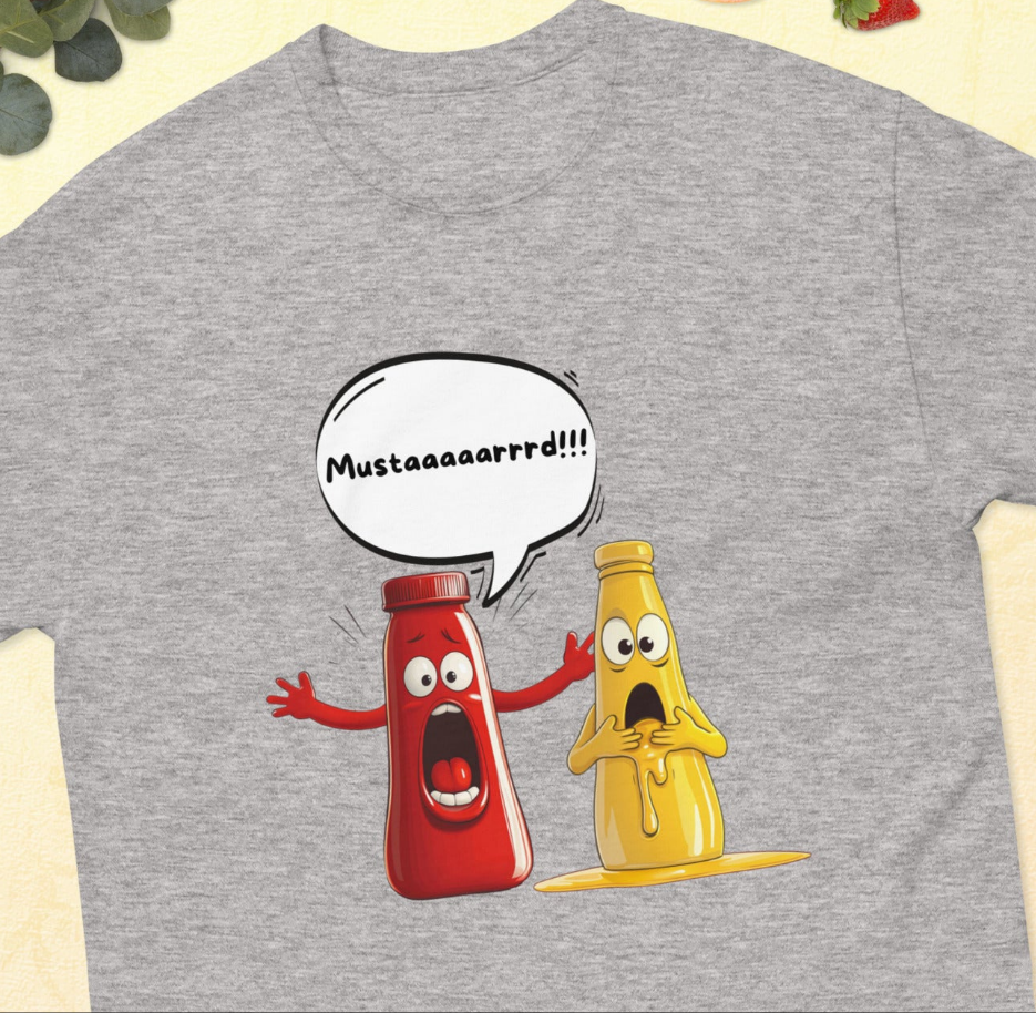 "Mustaaaarrrd!!!" t-shirt