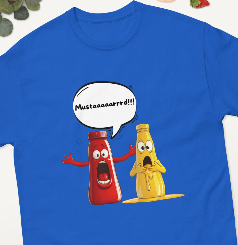 "Mustaaaarrrd!!!" t-shirt
