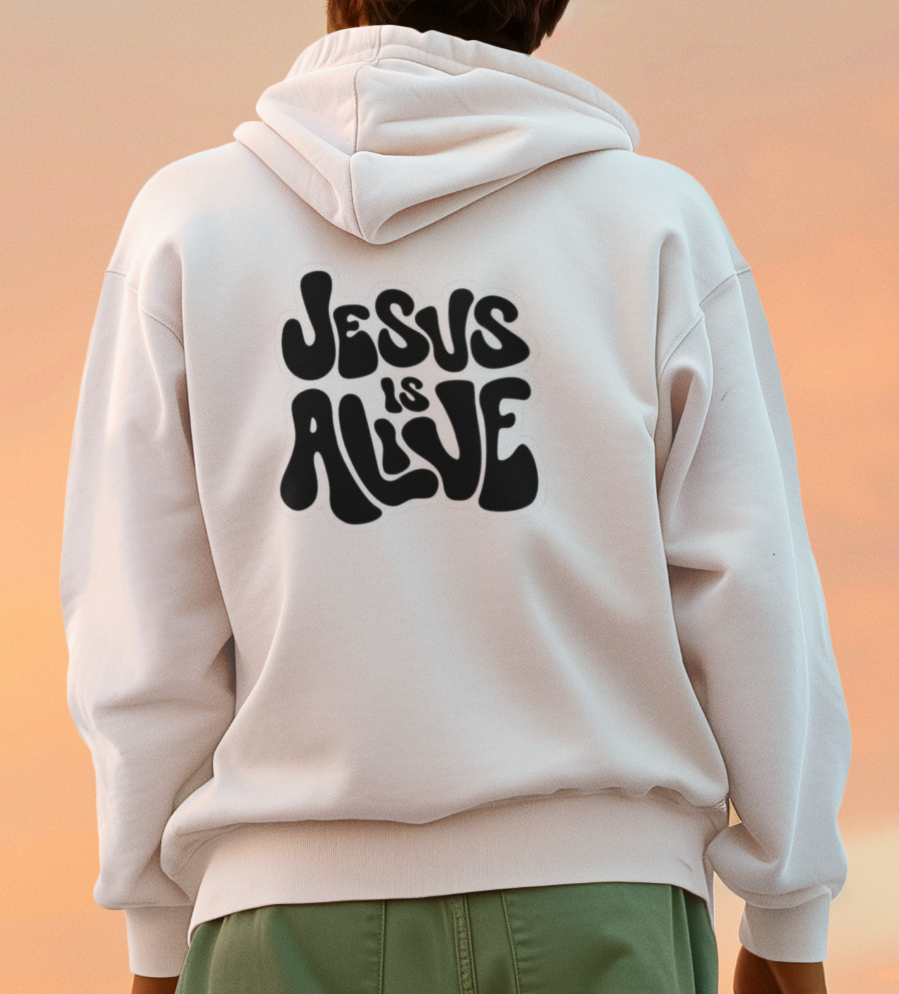"Jesus is Alive" Unisex Heavy Blend Hoodie - Faith Inspired Apparel