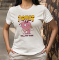 “Donut Kill My Vibe” Unisex Summer Garment-Dyed T-shirt – Sweet Style for National Donut Day!