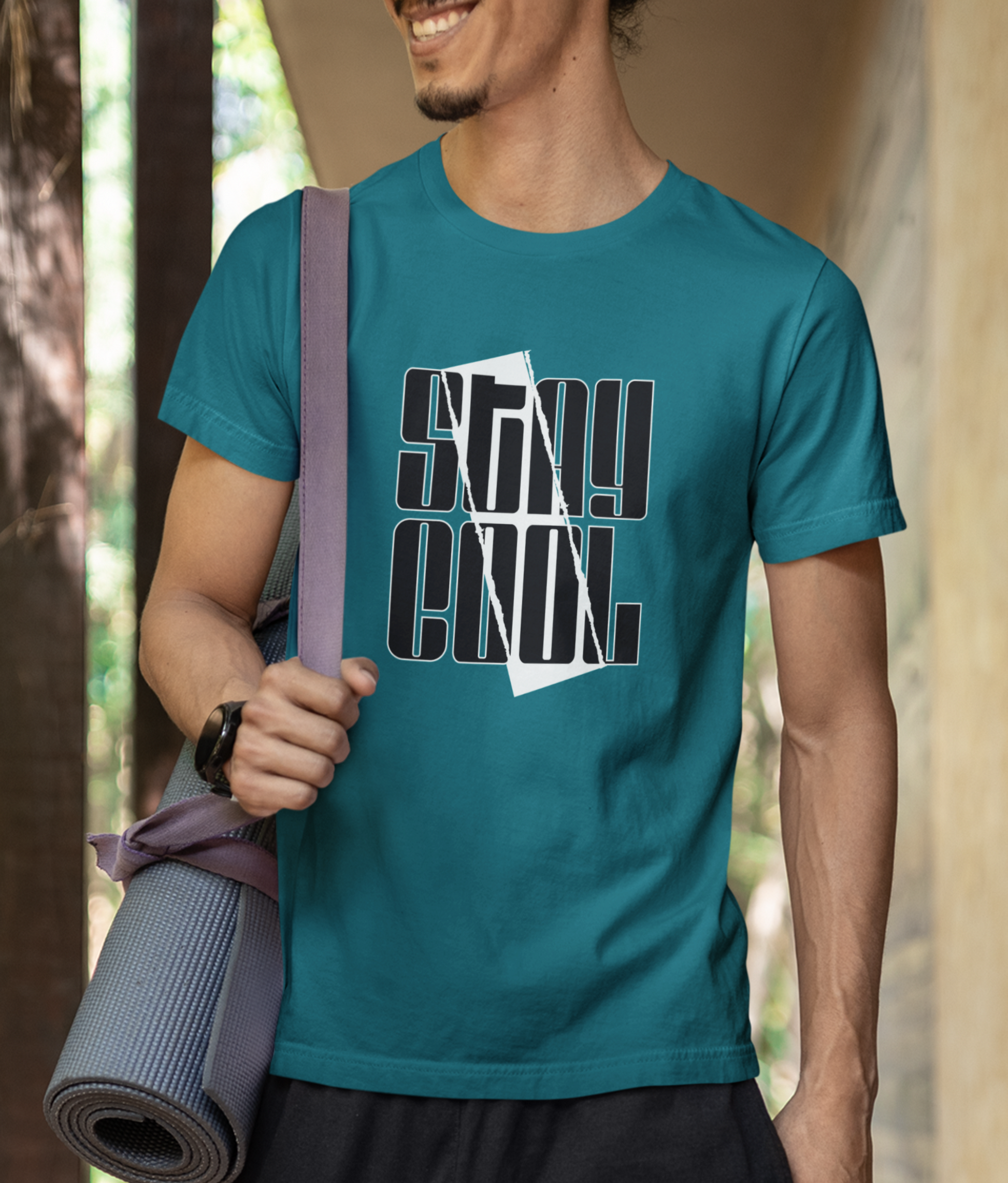 Stay Cool Graphic Unisex Softstyle T-Shirt - Chill Vibes, Hot Look