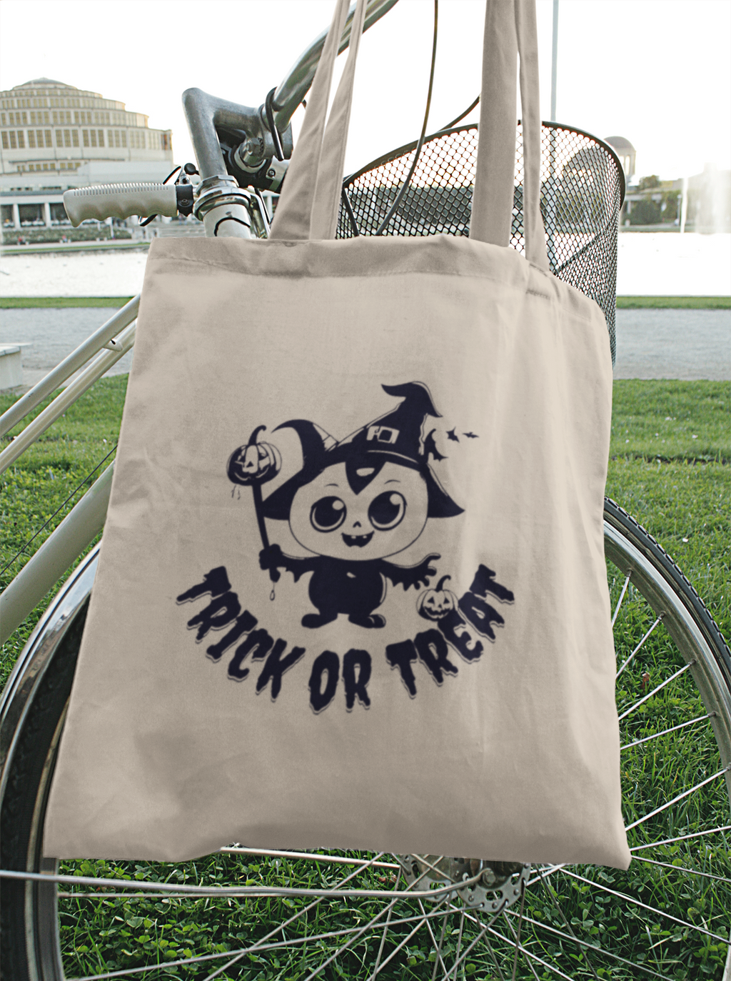 Trick-or-Treat Kitty Tote – Spooky Cuteness in Every Bag