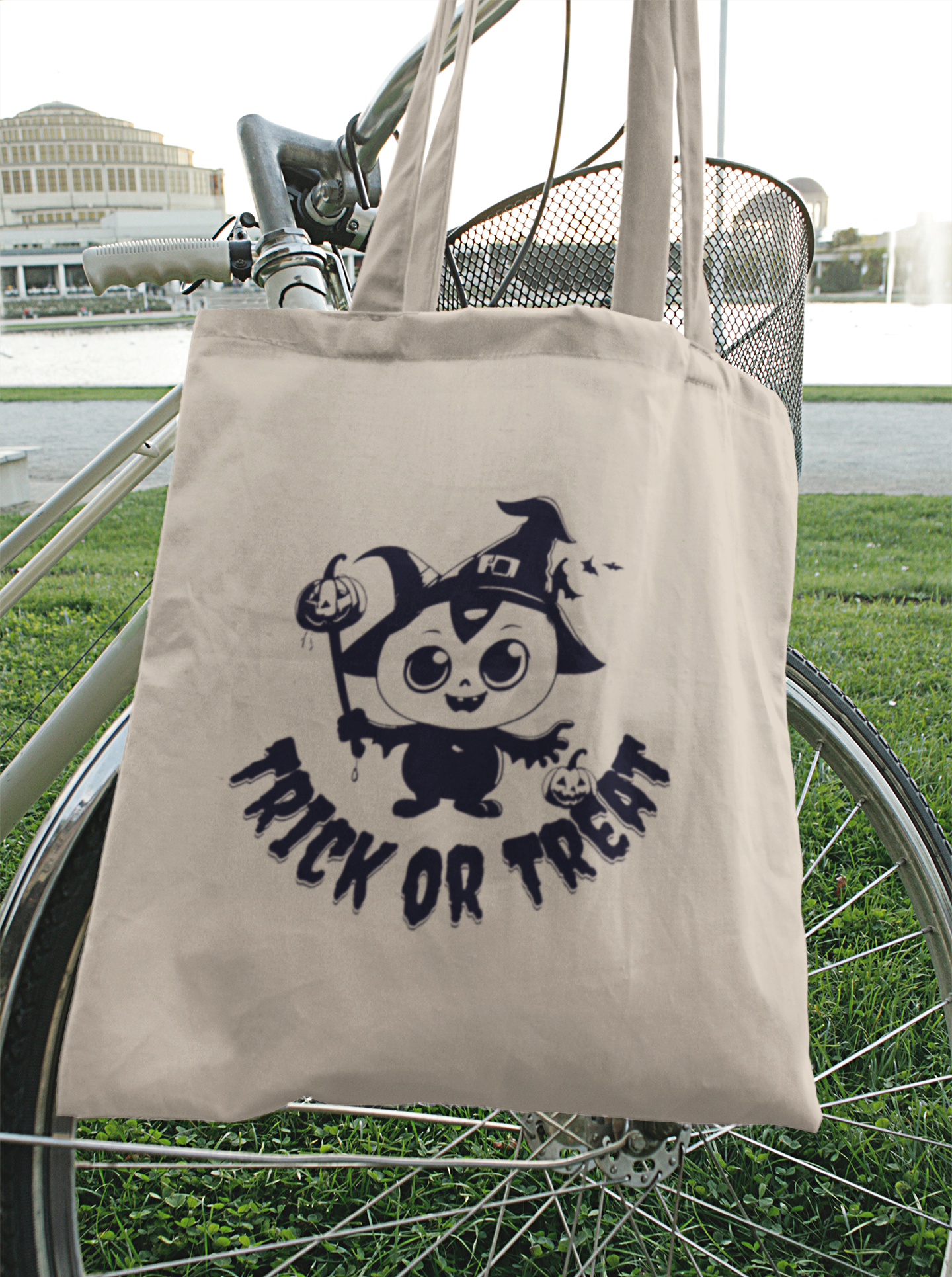 Trick-or-Treat Kitty Tote – Spooky Cuteness in Every Bag