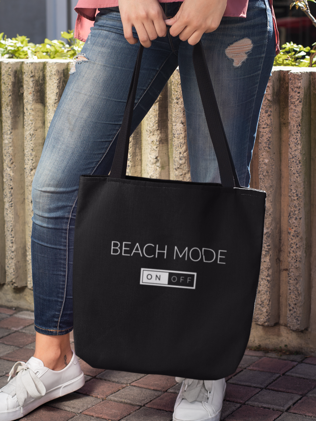 Beach Mode Tote Bag | Perfect for Summer Trips, Beach Days, Grocery Runs, Festivals, and Everyday Use