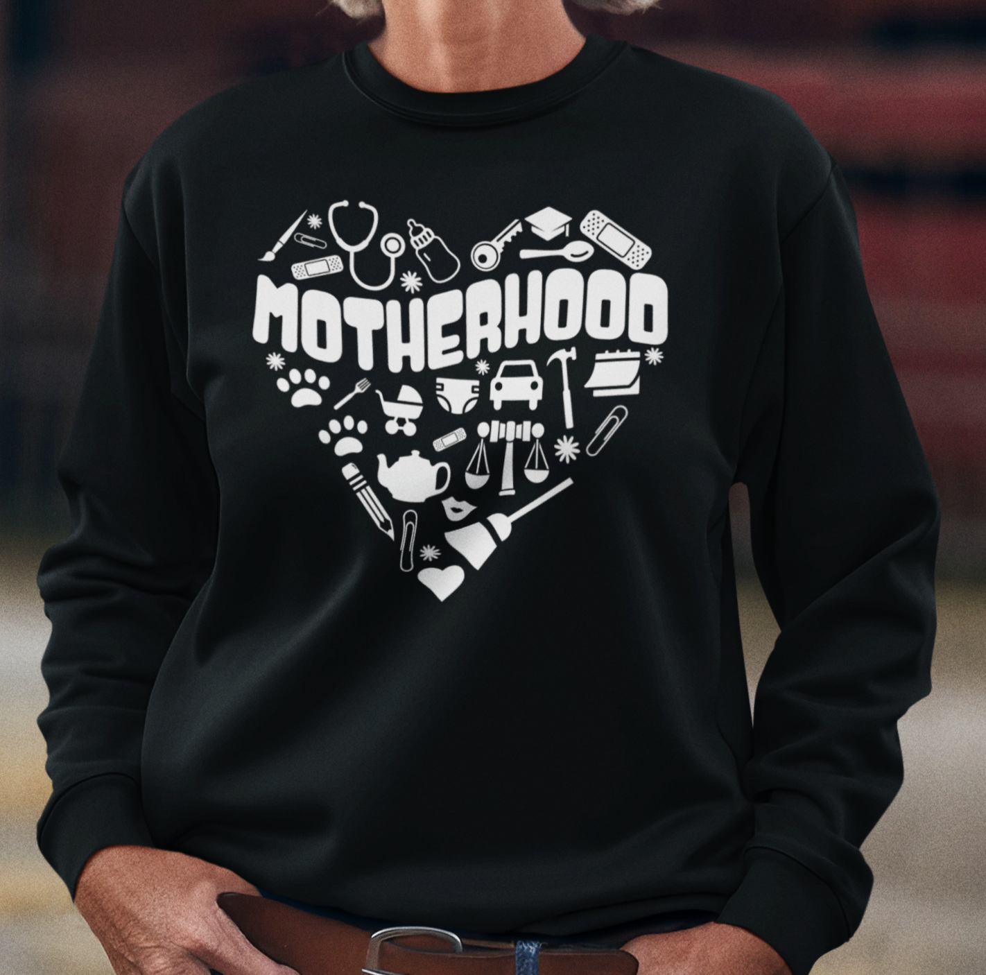 "Motherhood: The Ultimate Job" Sweatshirt – A Fun & Thoughtful Mother's Day Gift